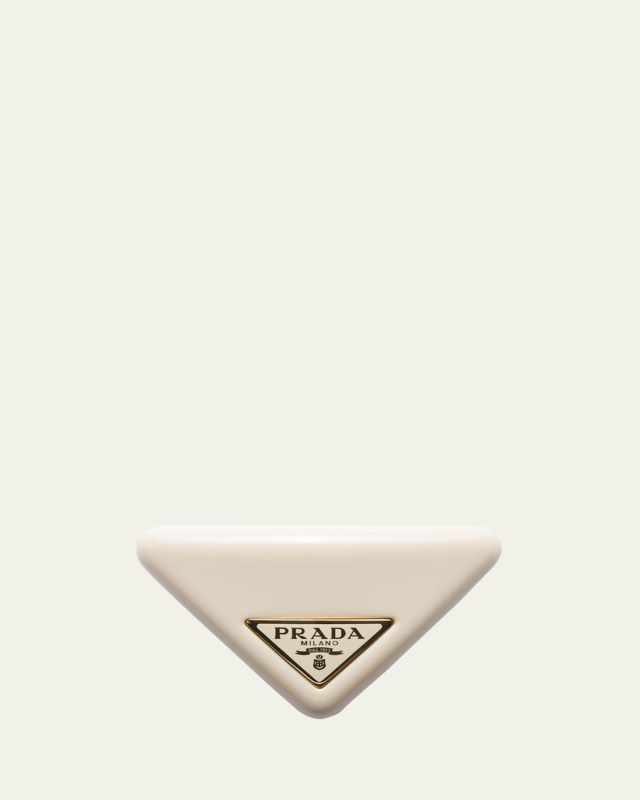 Triangle Plexiglass Barrette